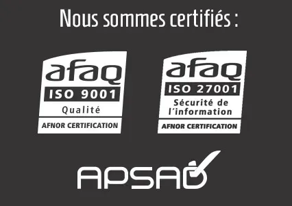 Certifiée AFAQ APSAD